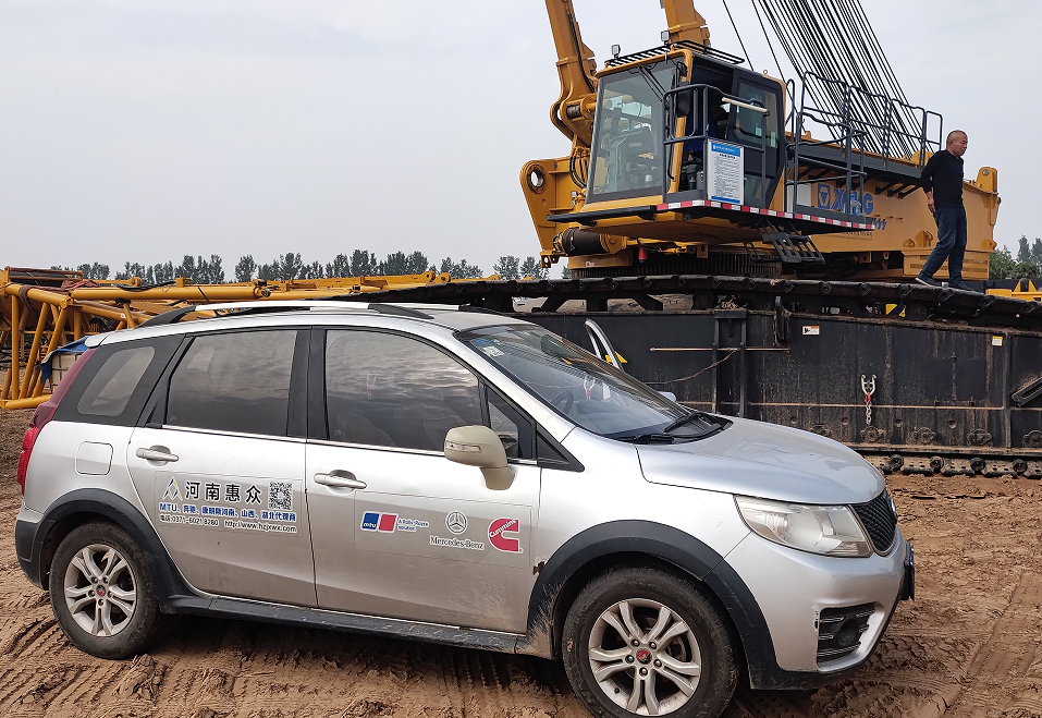 徐工12000履帶吊巡檢及保養